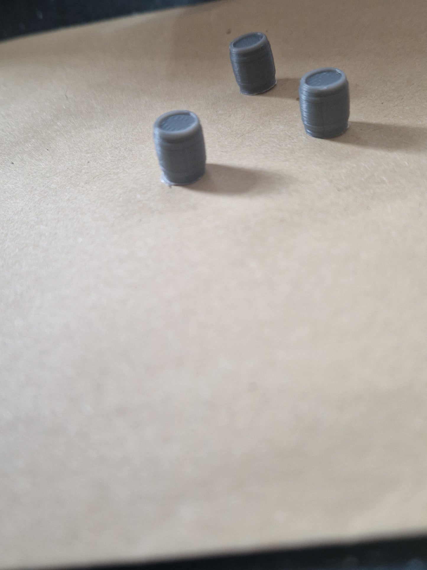 OO Gauge Wooden Barrels