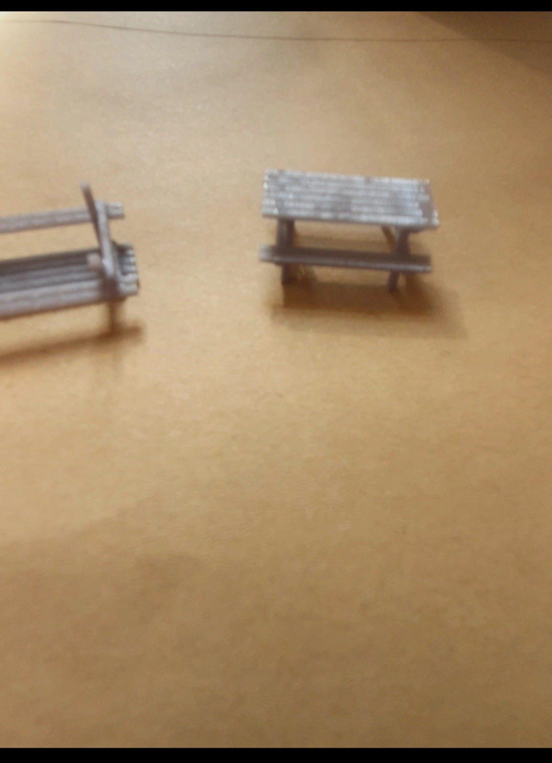 OO Gauge Park Benches