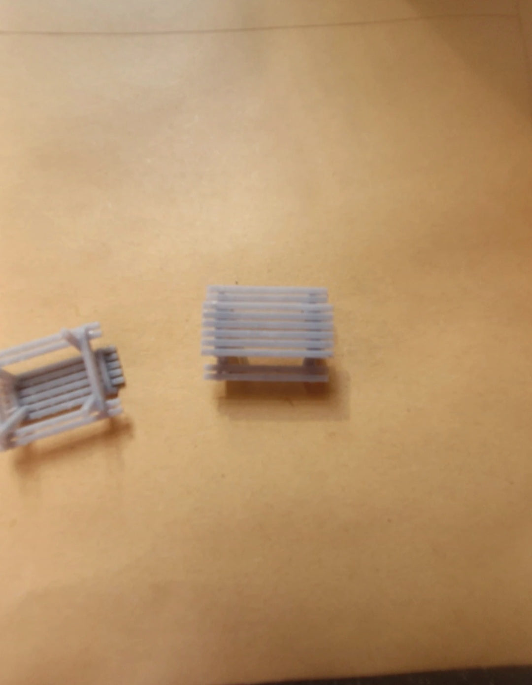 OO Gauge Park Benches